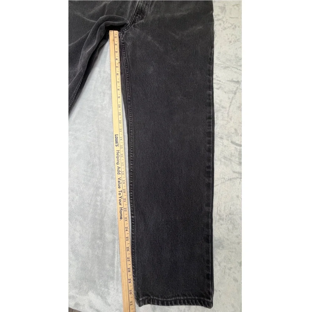 Vintage Levis 550 Relaxed Fit Mens Jeans Faded Black 36x32 90s USA Paper Tag